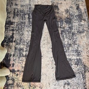 Gray Flared Leggings